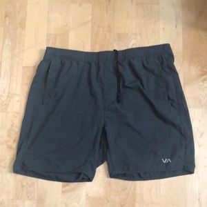 Men’s dark grey RVCA shorts